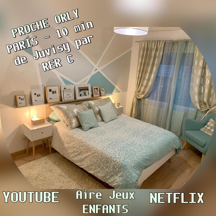 Chambre Suite Cosy - Paris Sud Et Proche Orly - Service Parking 드라베이 외부 사진